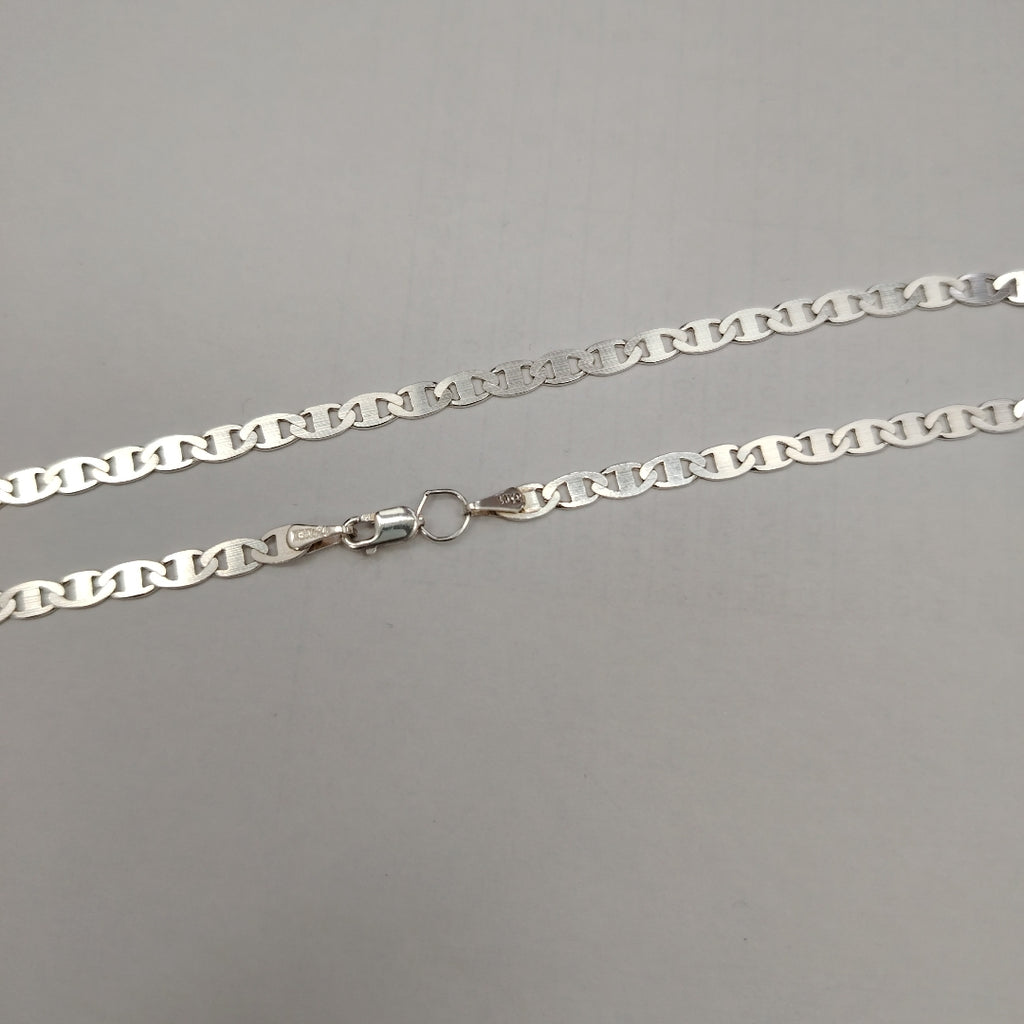 CADENA TEJIDO GUCHI PLATA .925 60 CM 9.1 GR (NUEVO)