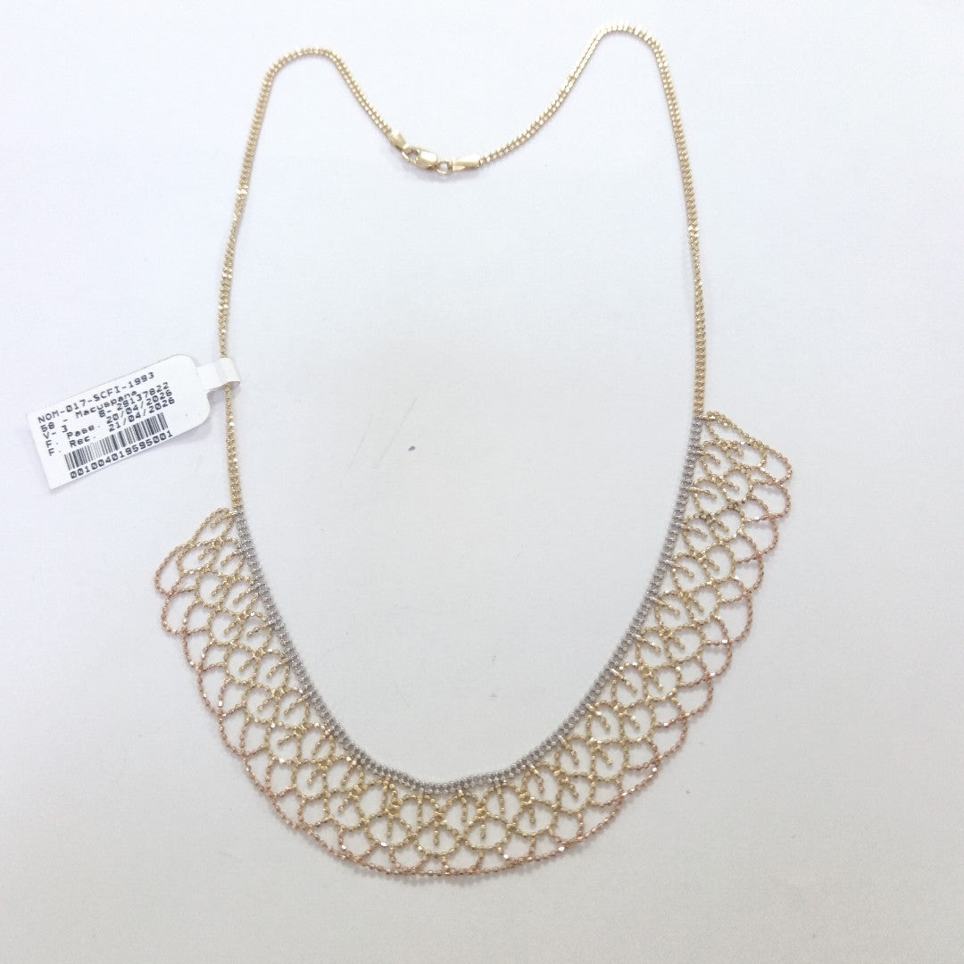 GARGANTILLA ORO 14 K 7.6 GRMS (SEMINUEVO)