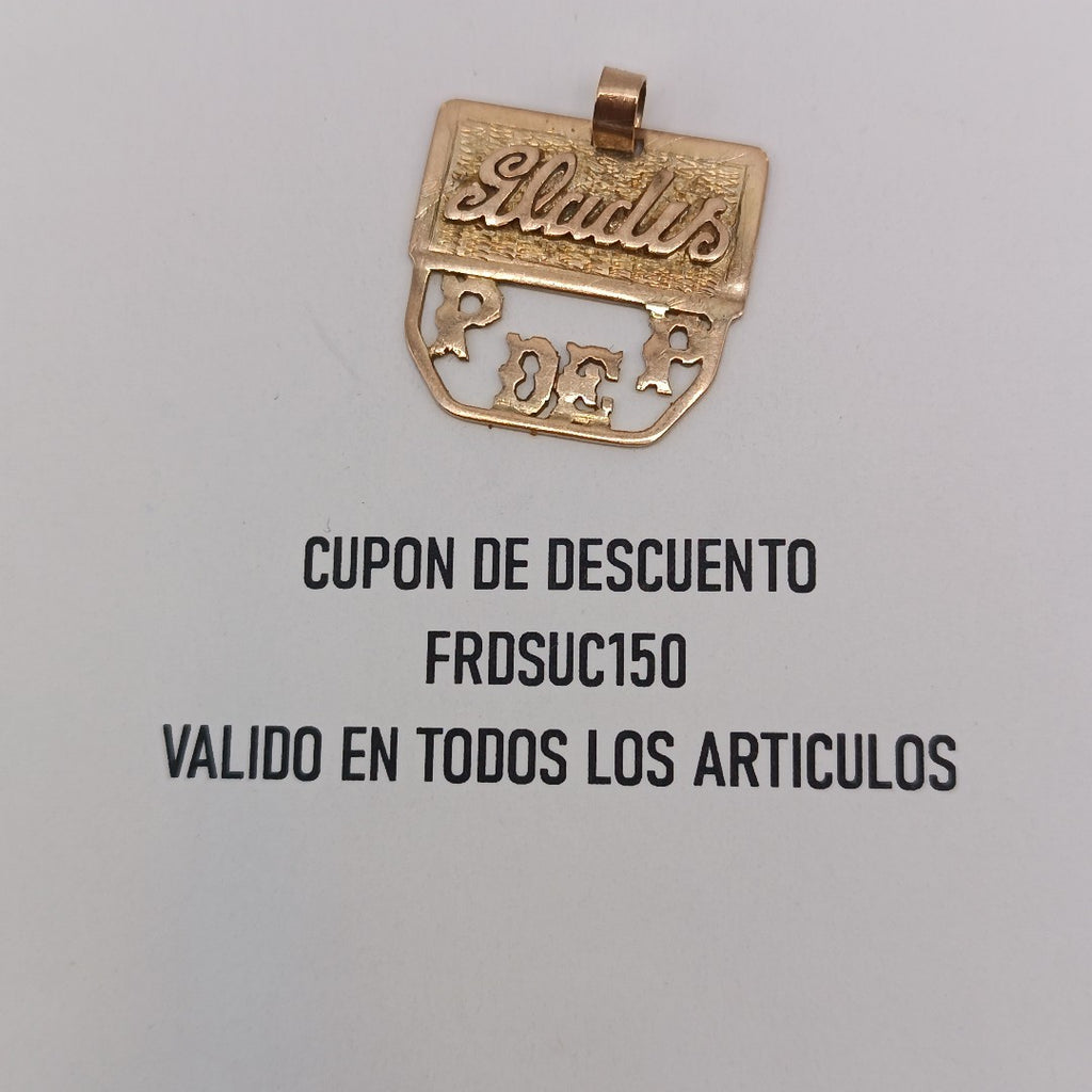 DIJE ORO 8 K 3.4 GRMS (SEMINUEVO)