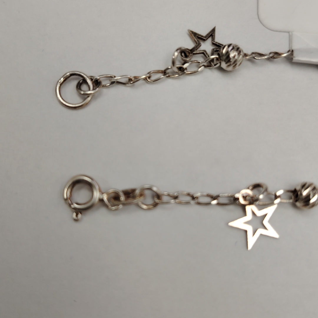 PULSERA TEJIDO ESPECIAL PLATA .925 18 CM 2.7 GR (NUEVO)