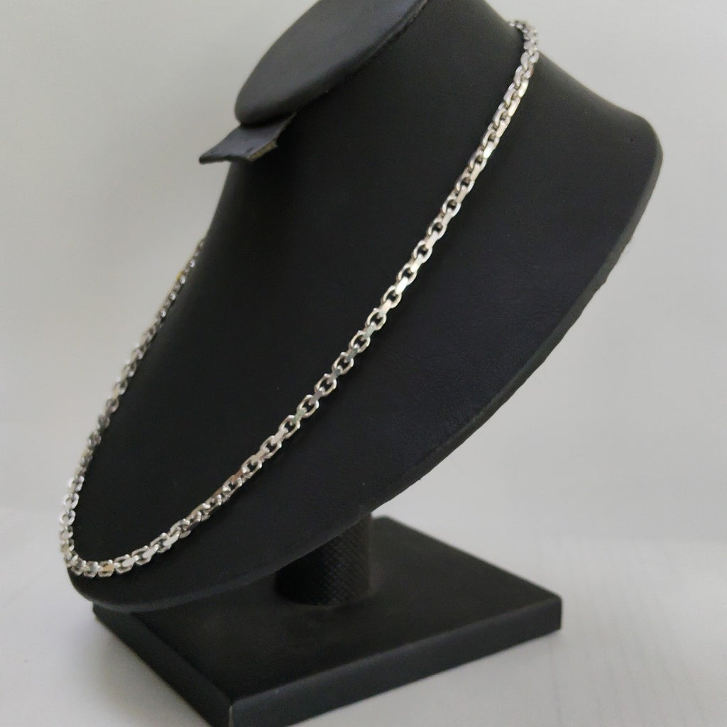 CADENA ORO, ORO BLANCO 14 K 26.9 GRMS (SEMINUEVO)