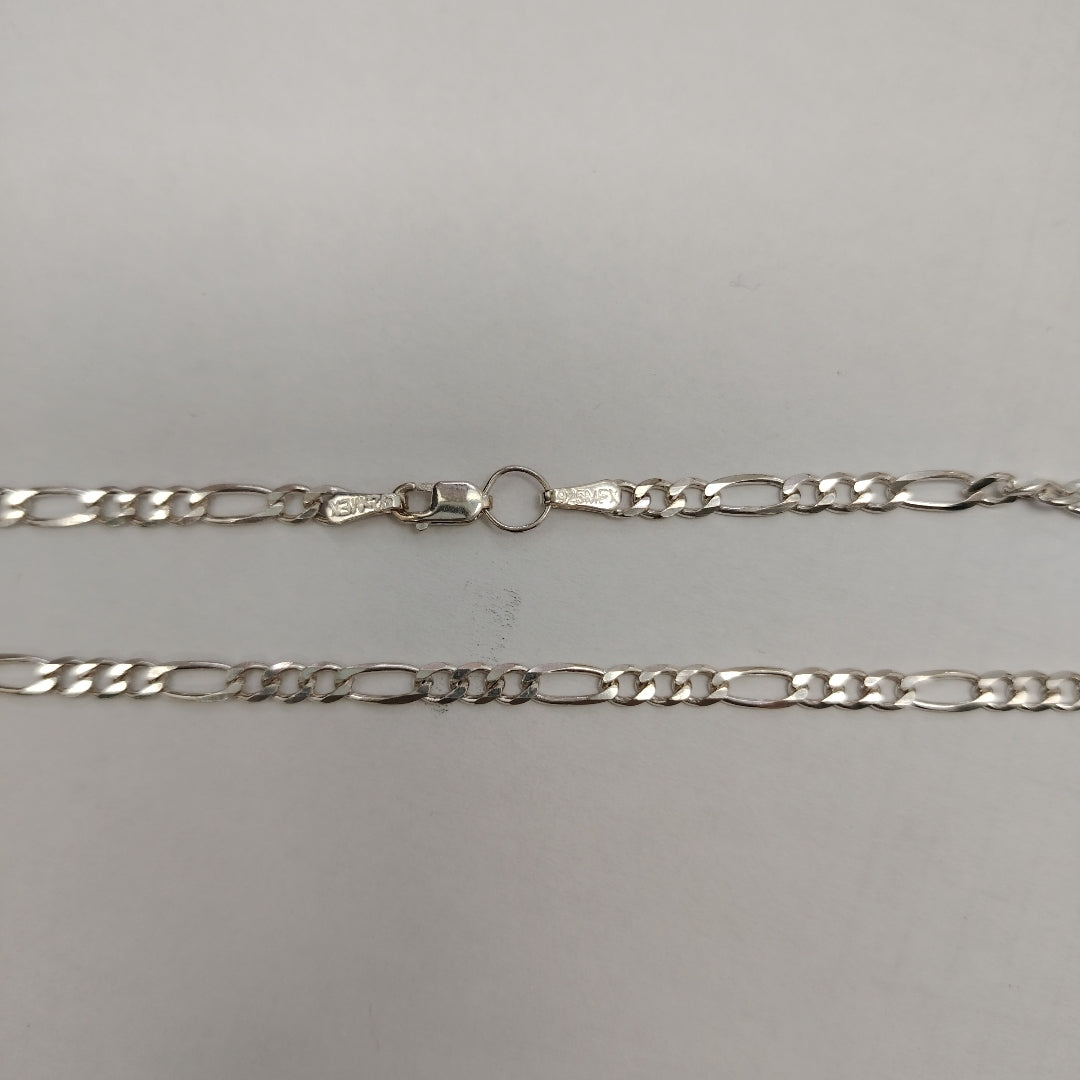 CADENA TEJIDO 3X1 PLATA .925 55 CM 7.7 GR (NUEVO)