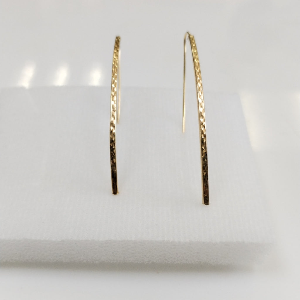 ARETES PAR ORO 14 K 1.5 GRMS (SEMINUEVO)