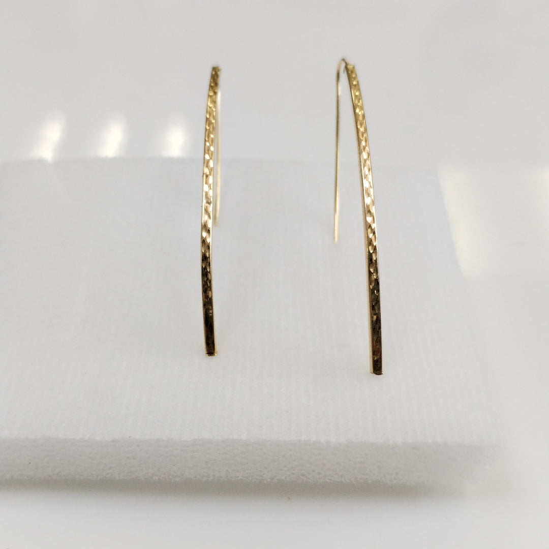 ARETES PAR ORO 14 K 1.5 GRMS (SEMINUEVO)