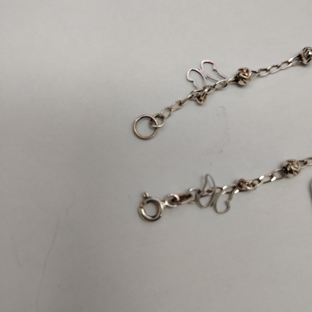 PULSERA TEJIDO ESPECIAL PLATA .925 18 CM 2.8 GR (NUEVO)