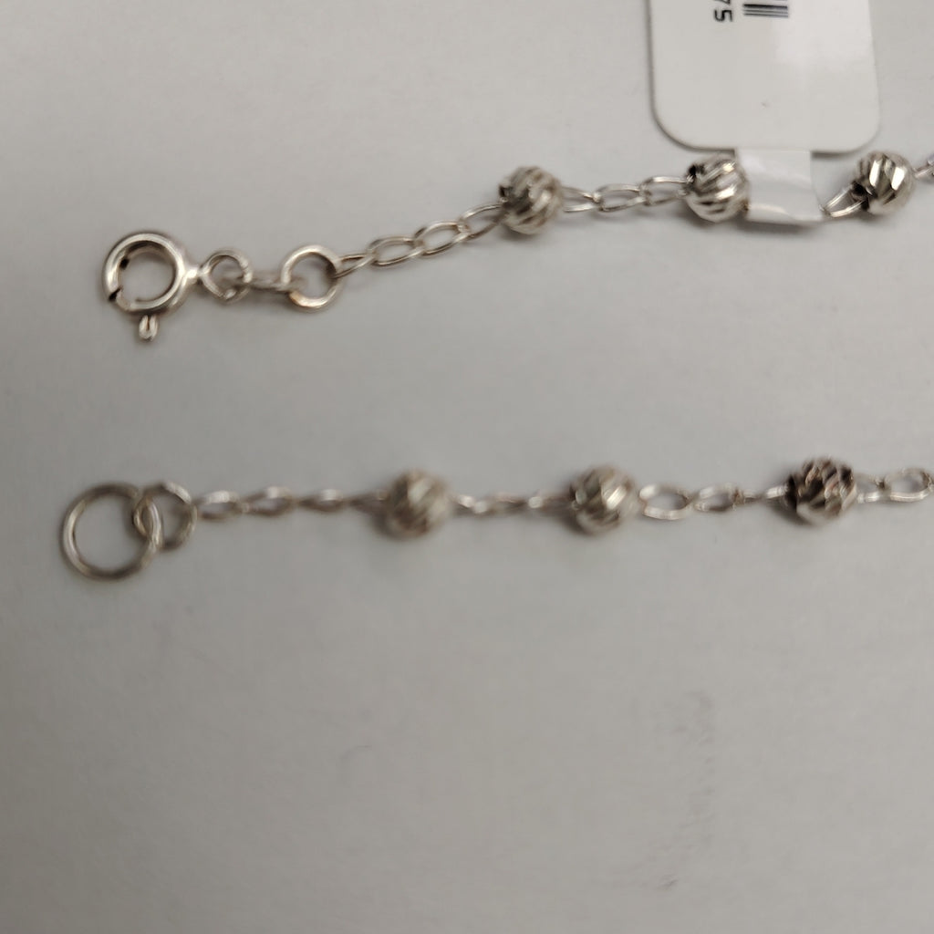PULSERA TEJIDO TEJIDO ESPECIAL PLATA .925 18 CM 4.1 GR (NUEVO)