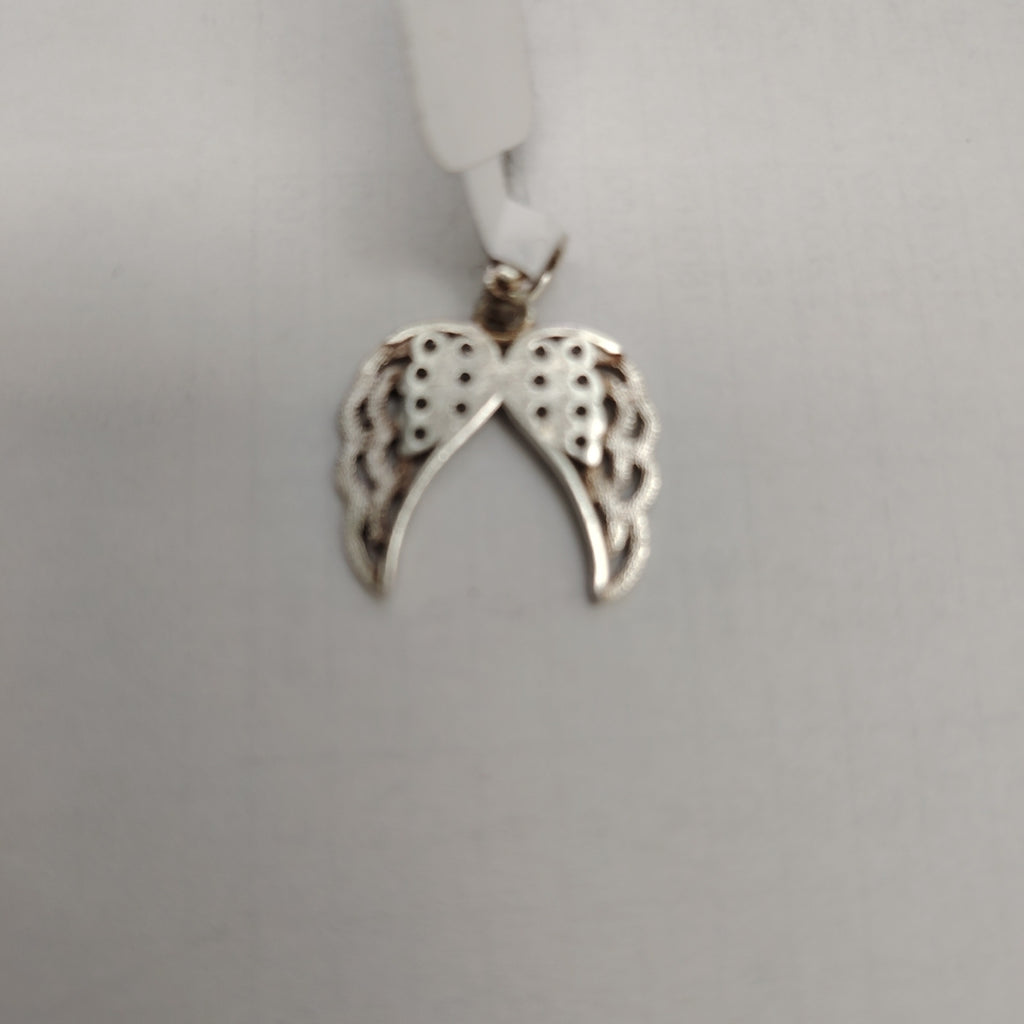 DIJE ALAS C/CIRCONIAS PLATA .925 2.2 GR (NUEVO)