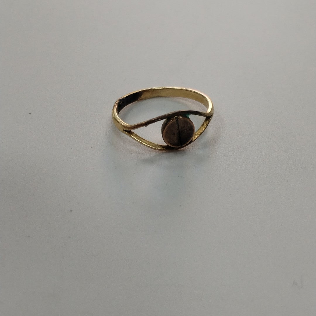 ANILLO ORO 14 K 1.3 GRMS (SEMINUEVO)