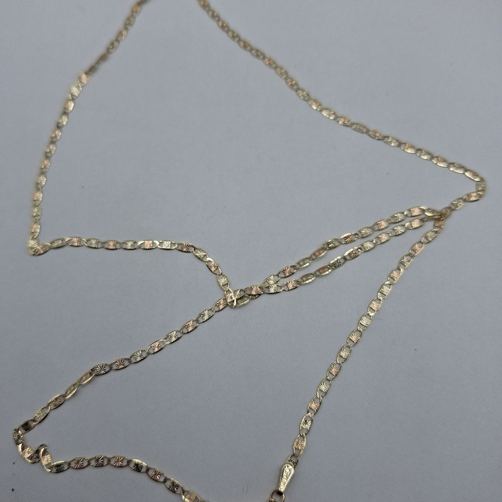 CADENAS TEJIDO GUCHI ORO 10K 60 CM 2.9 GR (NUEVO)