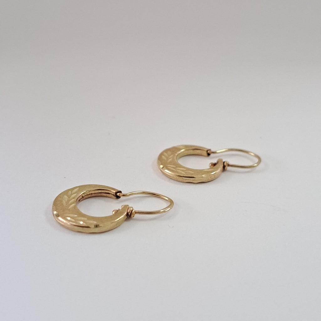 ARRACADAS PAR ORO 10 K 1,20 GRMS (SEMINUEVO)