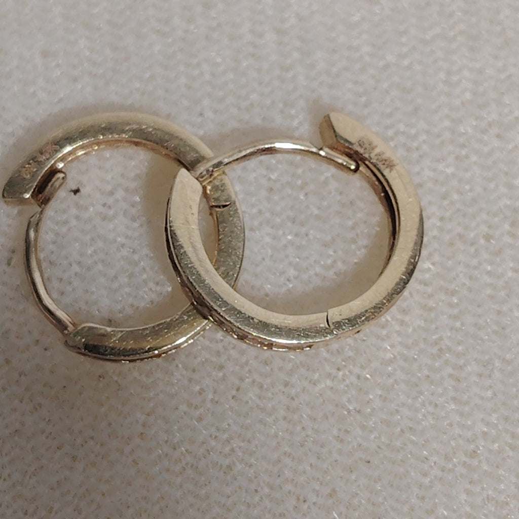 ARRACADAS PAR ORO 14 K 1,40 GRMS (SEMINUEVO)