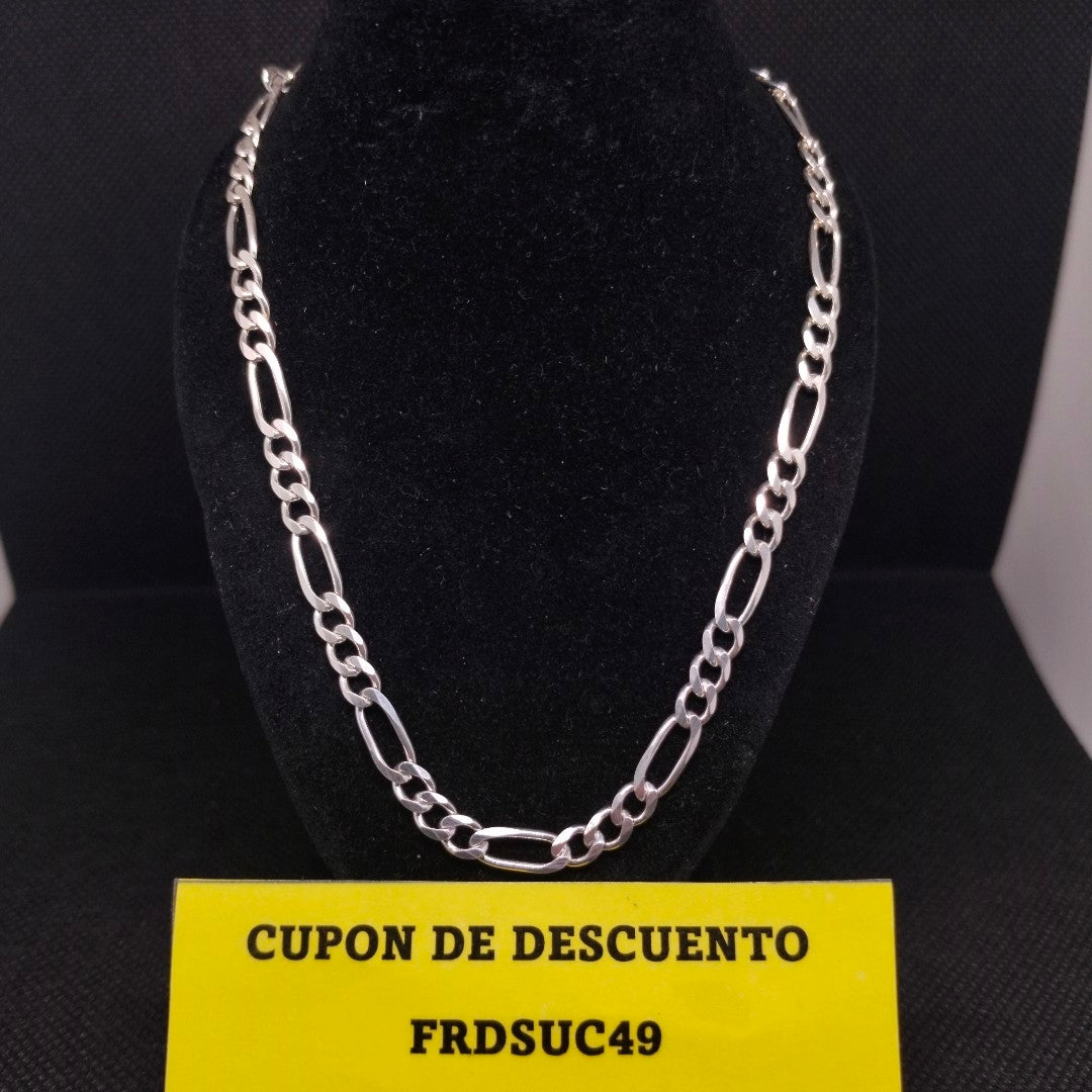 CADENA TEJIDO 3X1 PLATA .925 60 CM 17.6 GR (NUEVO)