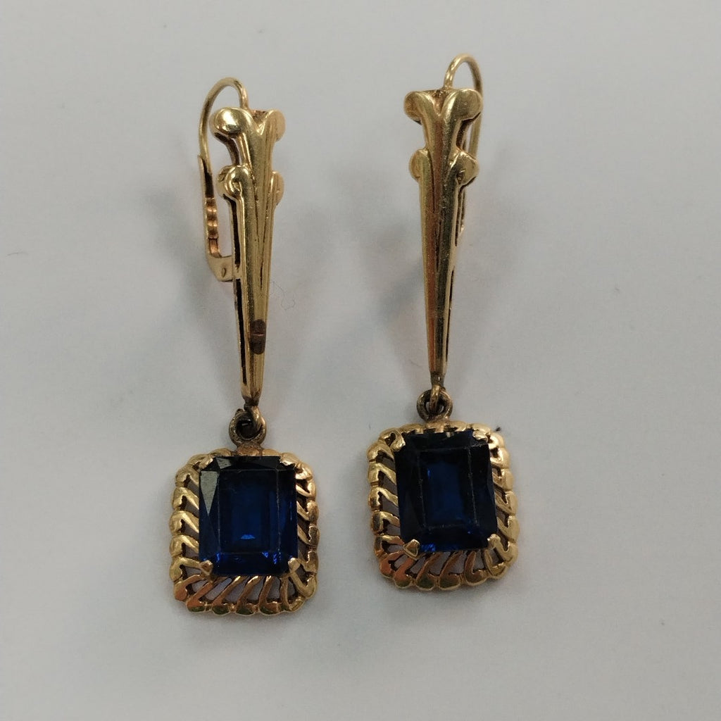 ARETES PAR ORO 14 K 7.2 GRMS (SEMINUEVO)