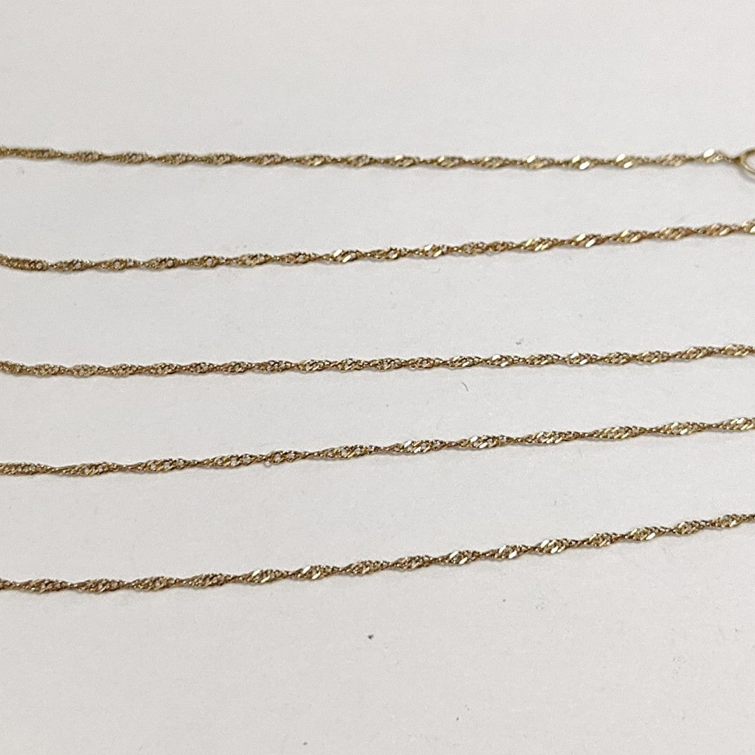 CADENA ORO 14 K 0,60 GRMS (SEMINUEVO)
