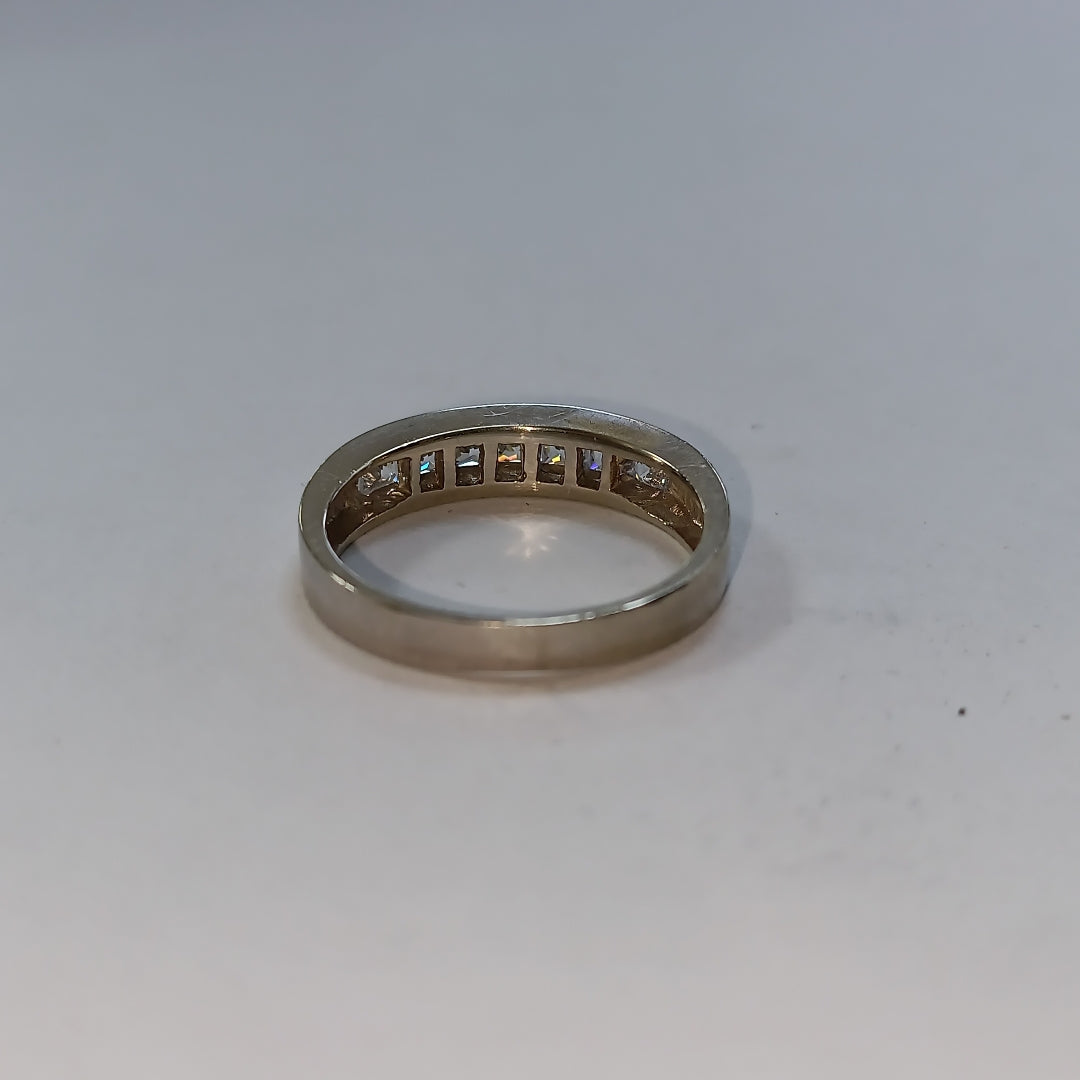 ANILLITO ORO BLANCO 14 K 3 GRMS (SEMINUEVO)