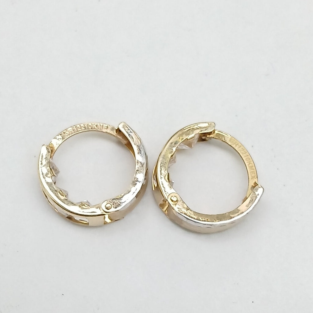 ARRACADAS PAR ORO 10 K 1.6 GRMS (SEMINUEVO)