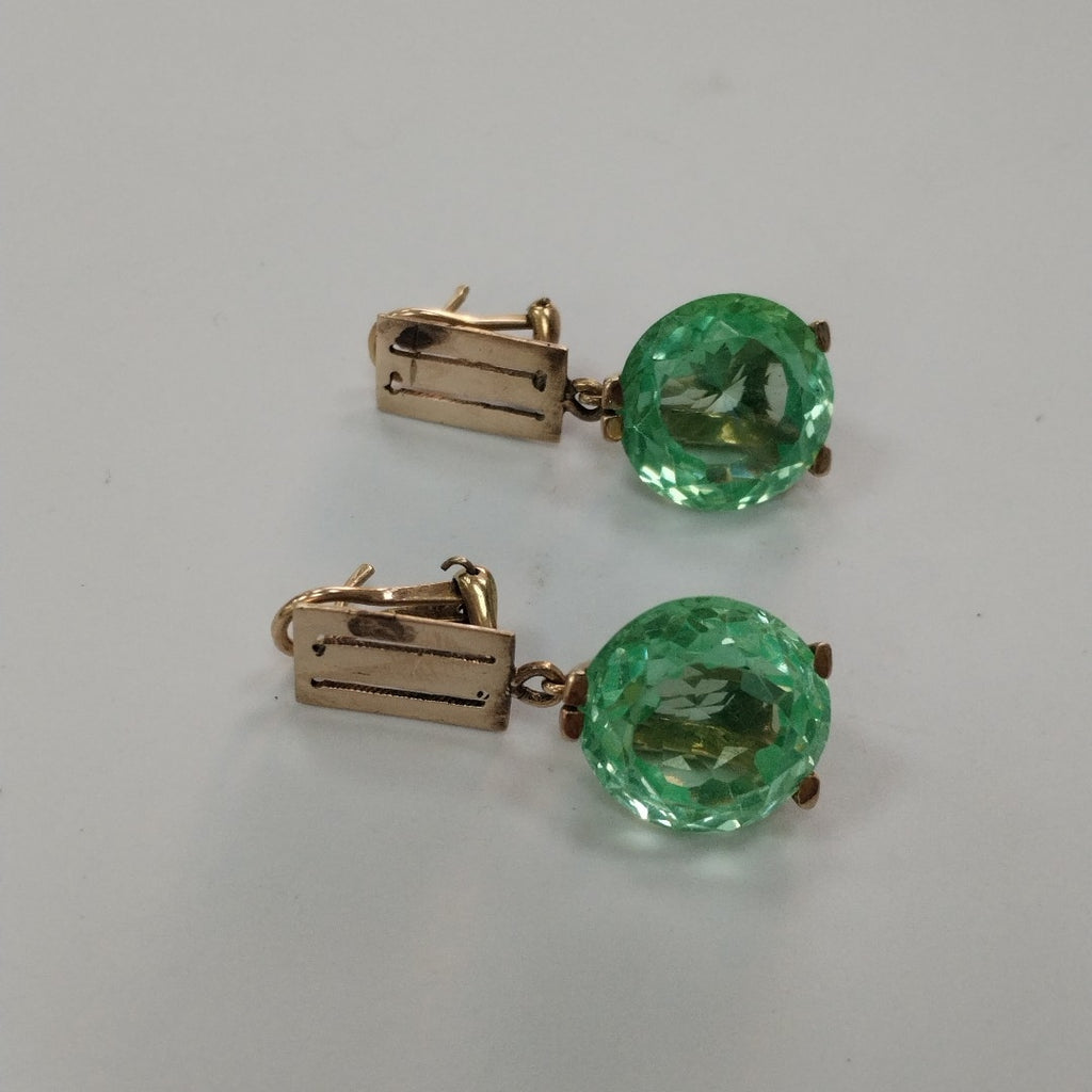 ARETES PAR ORO 14 K 12.4 GRMS (SEMINUEVO)