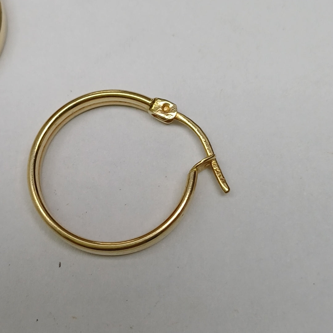 ARRACADAS PAR ORO 14 K 2.3 GRMS (SEMINUEVO)