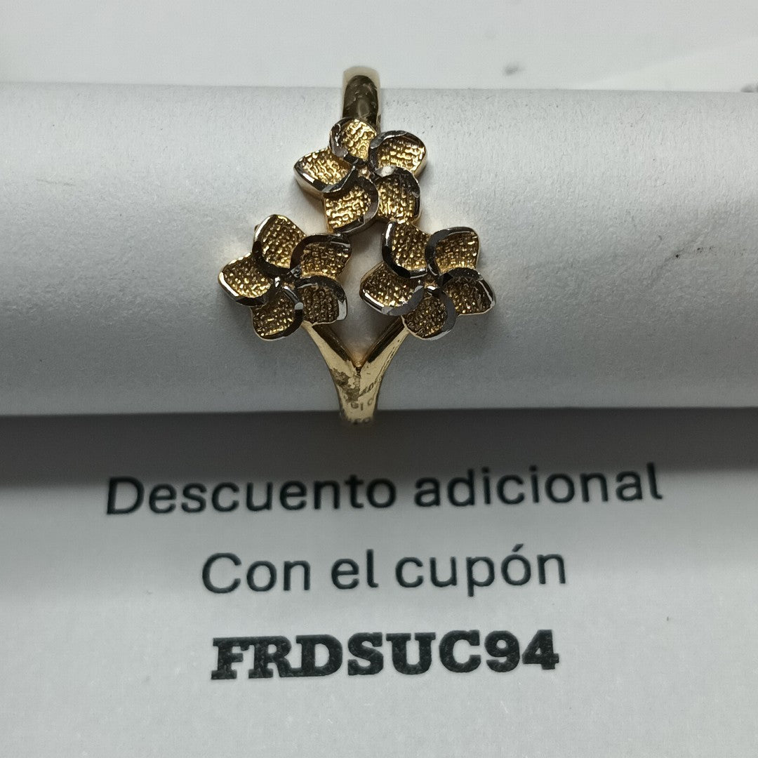 ANILLOS DAMA ORO 14K 2 (NUEVO)