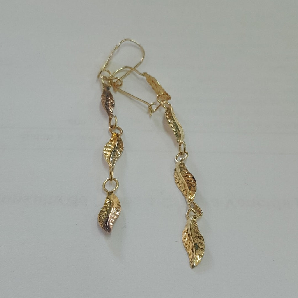 ARETES PAR ORO 10 K 1,00 GRMS (SEMINUEVO)