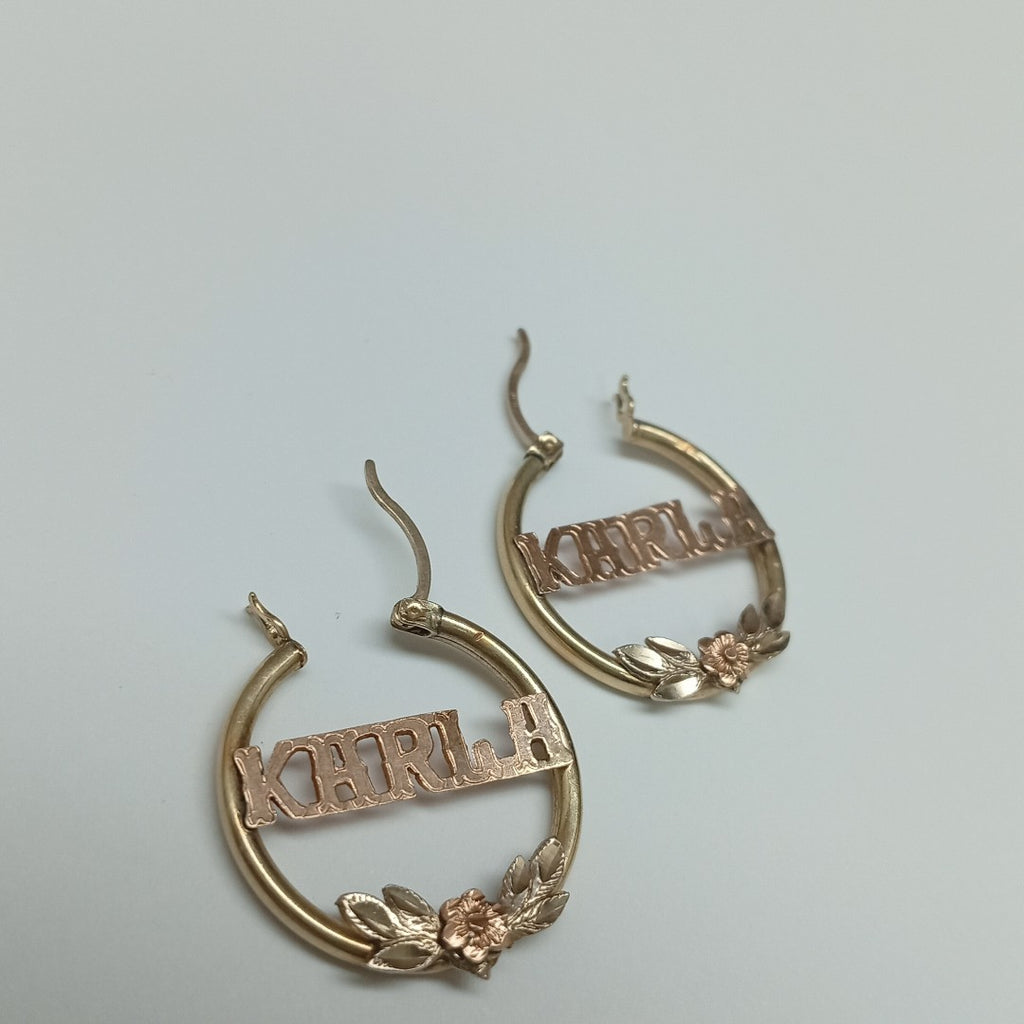 ARETES PAR ORO 14 K 3.8 GRMS (SEMINUEVO)