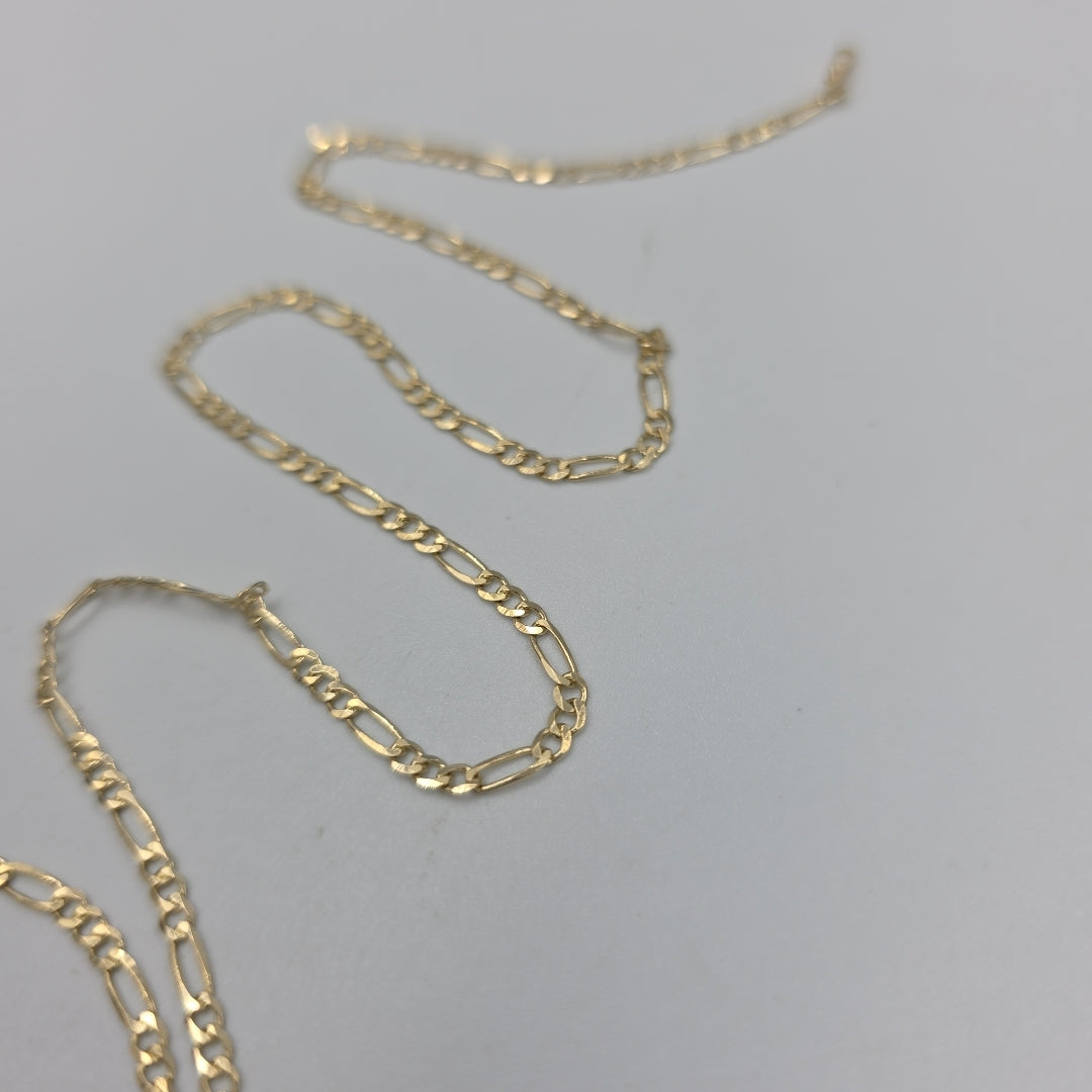 CADENAS 3X1 ORO 14K 55 CM 4.7 GR (NUEVO)