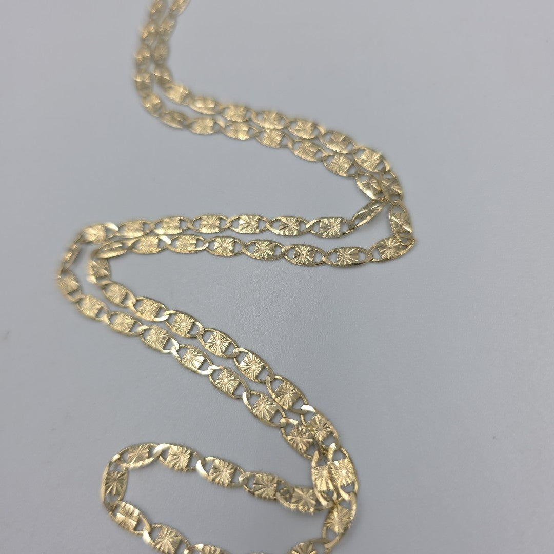 CADENAS GUCHI ORO 14K 55 CM 7.1 GR (NUEVO)