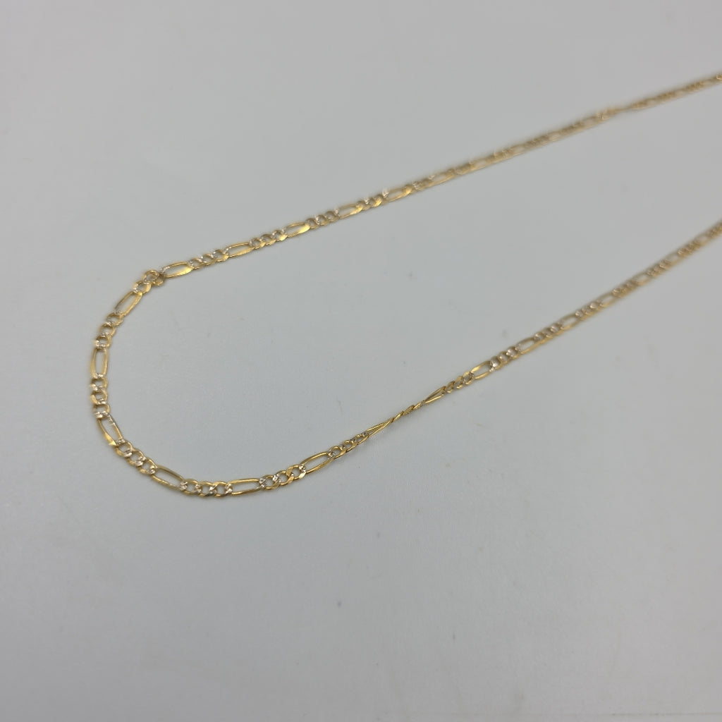 CADENAS TEJIDO 3X1 ORO 14K 55 CM 4.9 GR (NUEVO)
