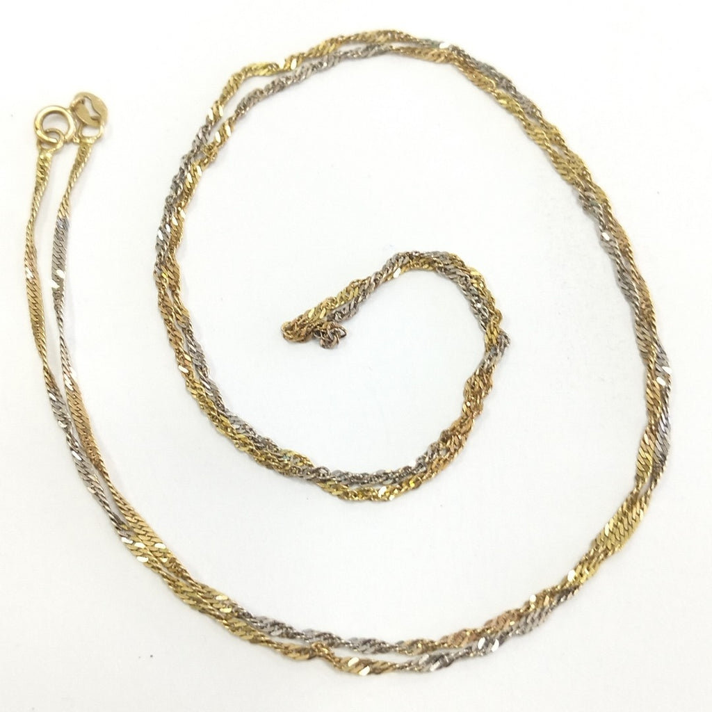 CADENA ORO 14 K 2,30 GRMS (SEMINUEVO)