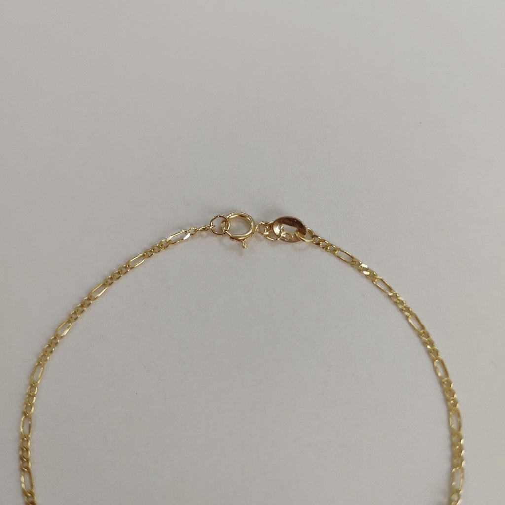 PULSERAS TEJIDO 3X1 ORO 14K 16 CM 0.9 GR (NUEVO)