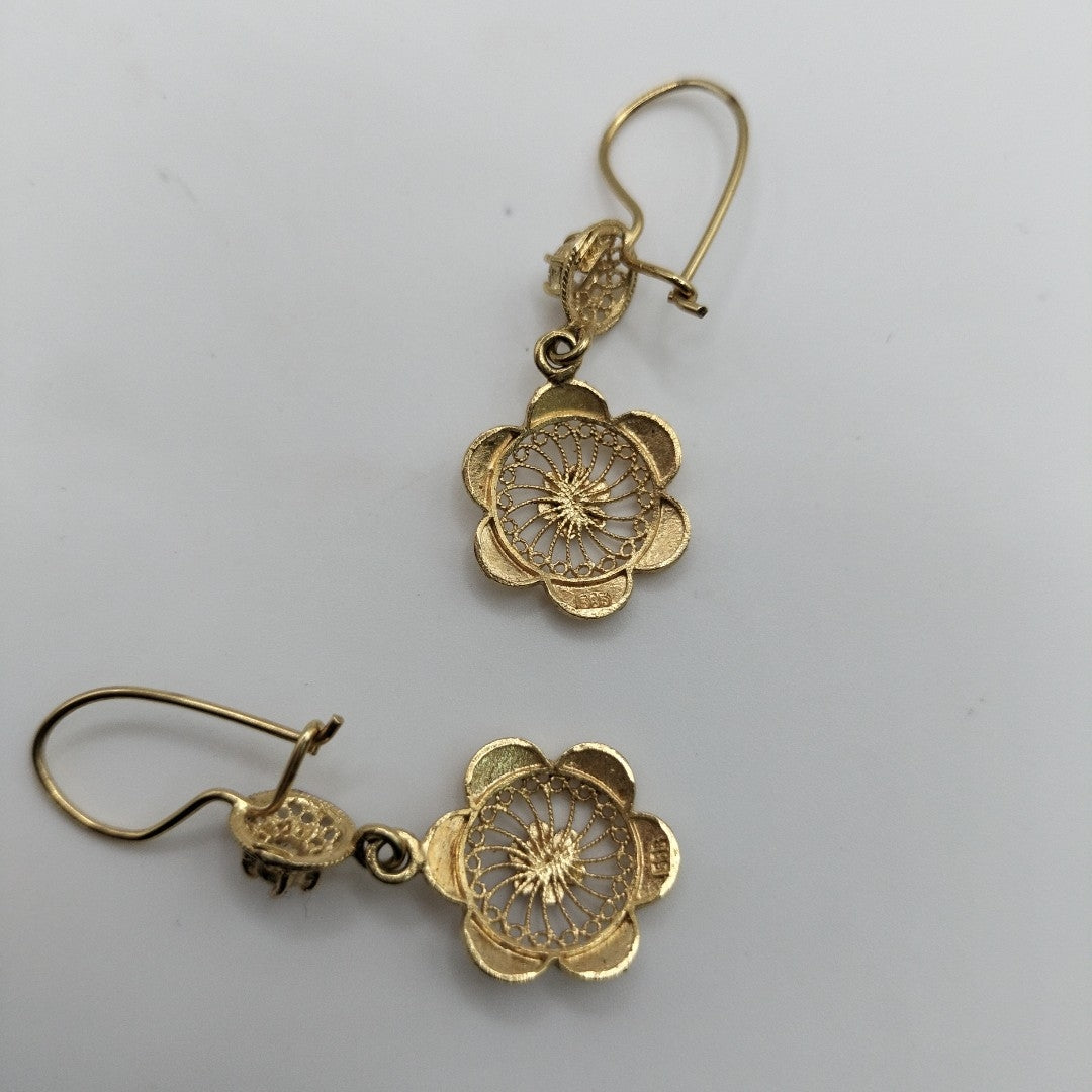 ARETES PAR ORO 10 K 3,30 GRMS (SEMINUEVO)