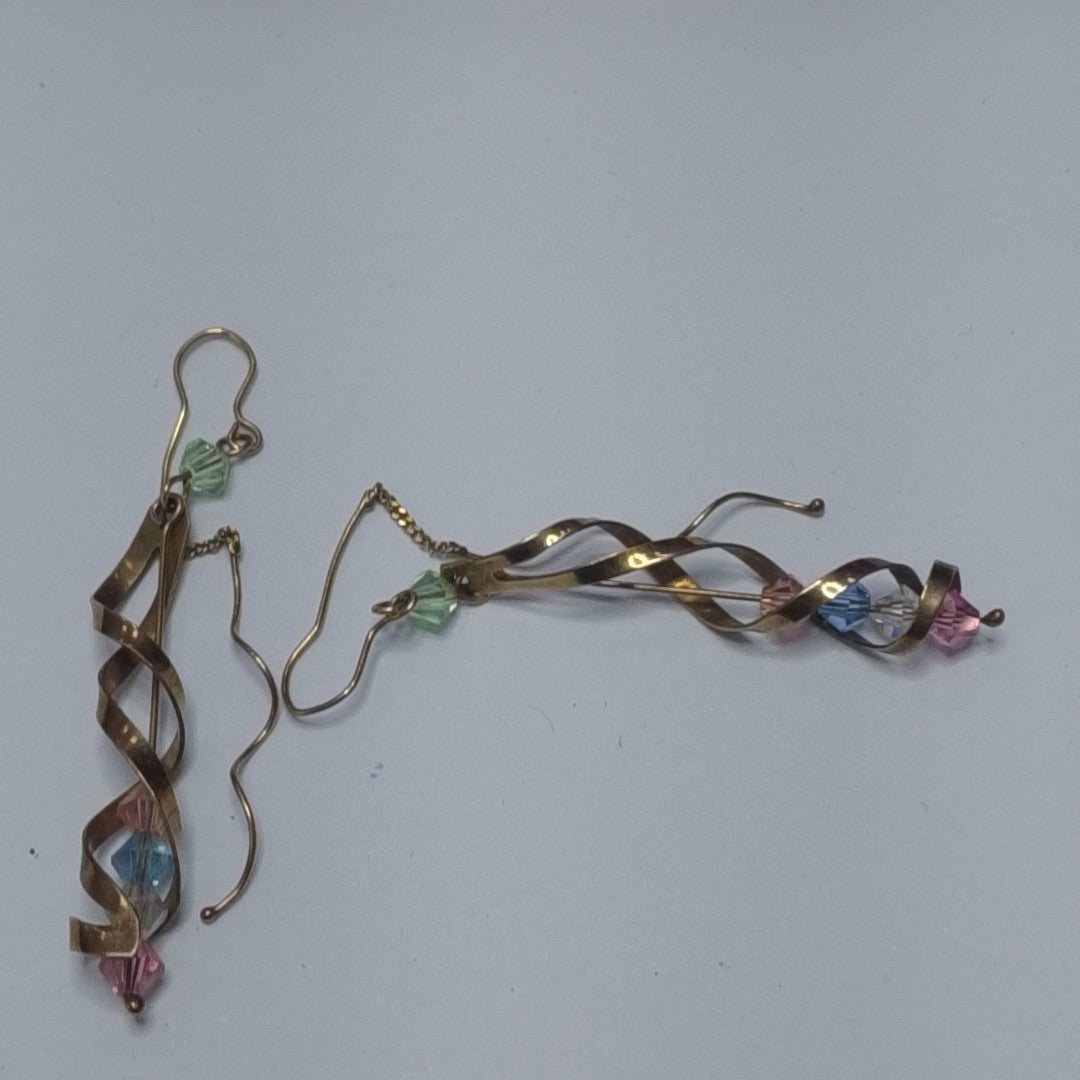 ARETES PAR ORO 10 K 2.6 GRMS (SEMINUEVO)