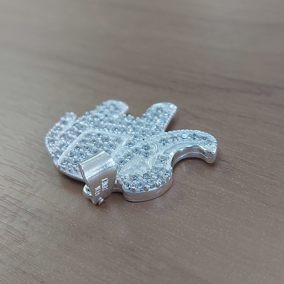 DIJE ELEFANTE C/CIRCONIAS PLATA .925 5.4 GR (NUEVO)