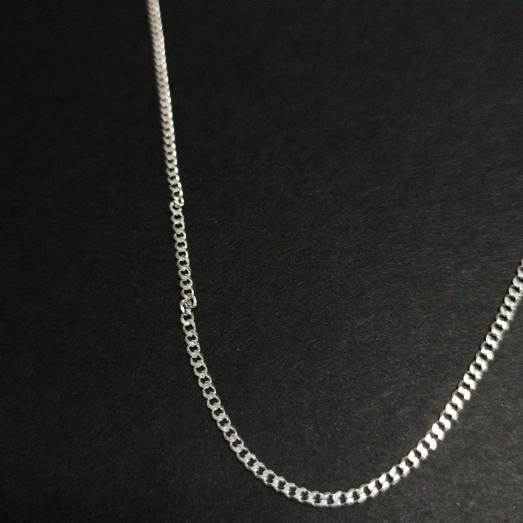 CADENA TEJIDO BARBADO PLATA .925 55 CM 5.3 GR (NUEVO)
