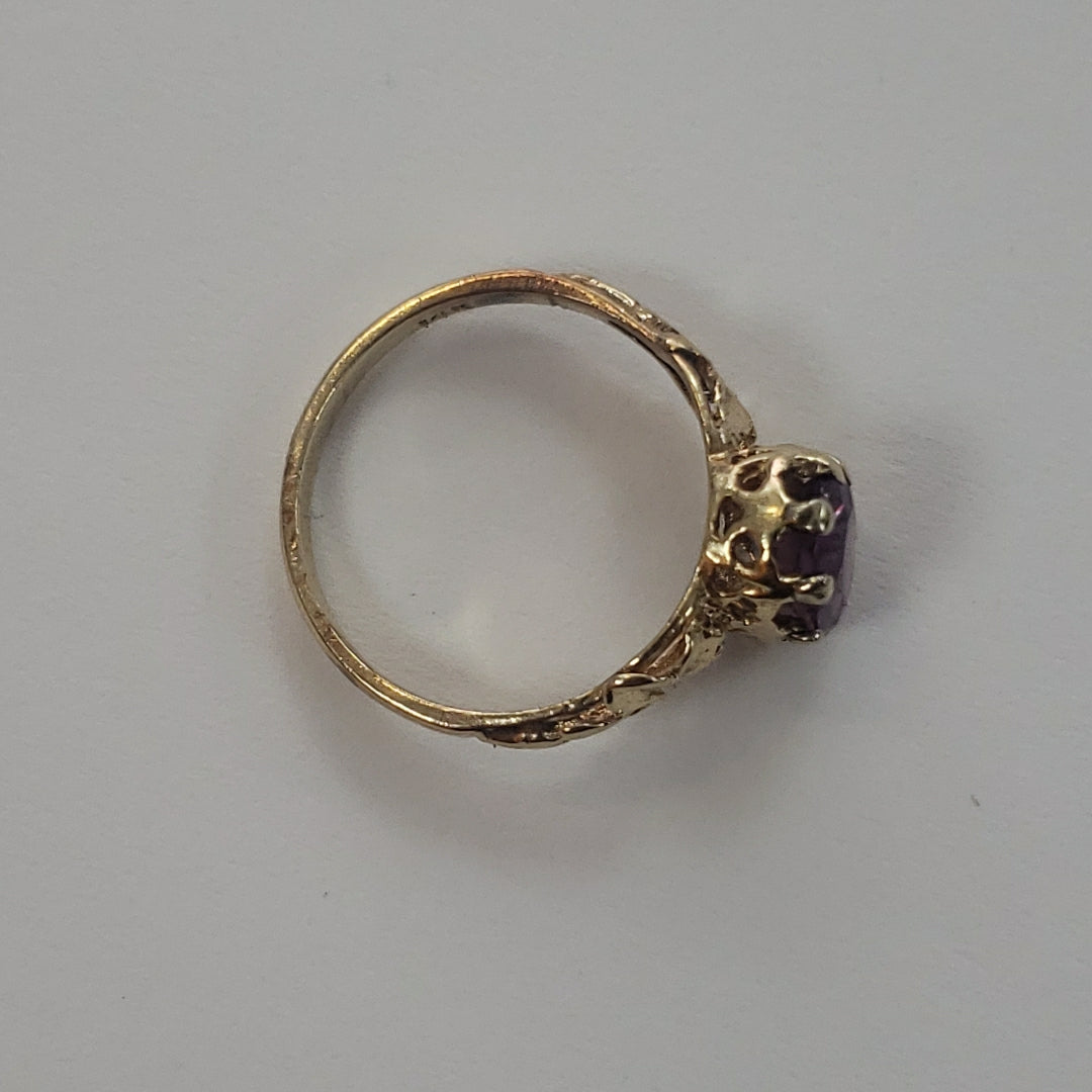 SOLITARIO ORO 14 K 2,10 GRMS (SEMINUEVO)
