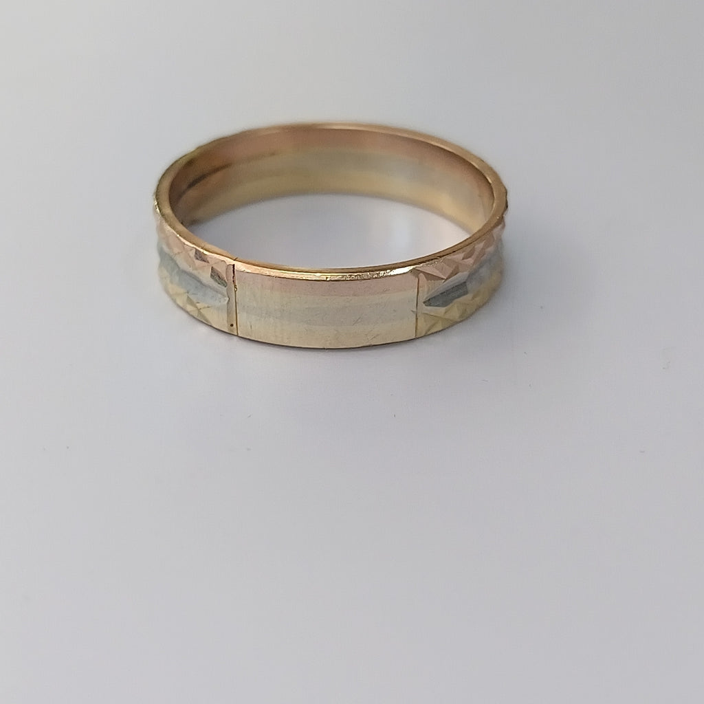 ARGOLLA RODIADO 14 K 3,70 GRMS (SEMINUEVO)