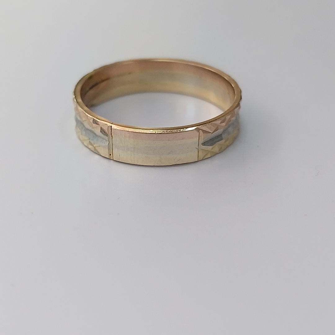 ARGOLLA RODIADO 14 K 3,70 GRMS (SEMINUEVO)