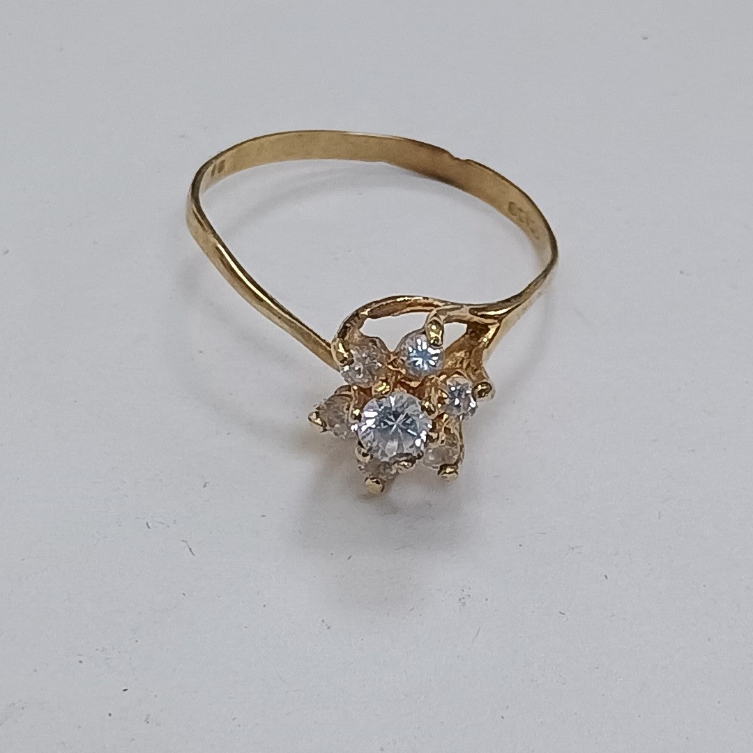 ANILLO ORO 10 K 1.4 GRMS (SEMINUEVO)