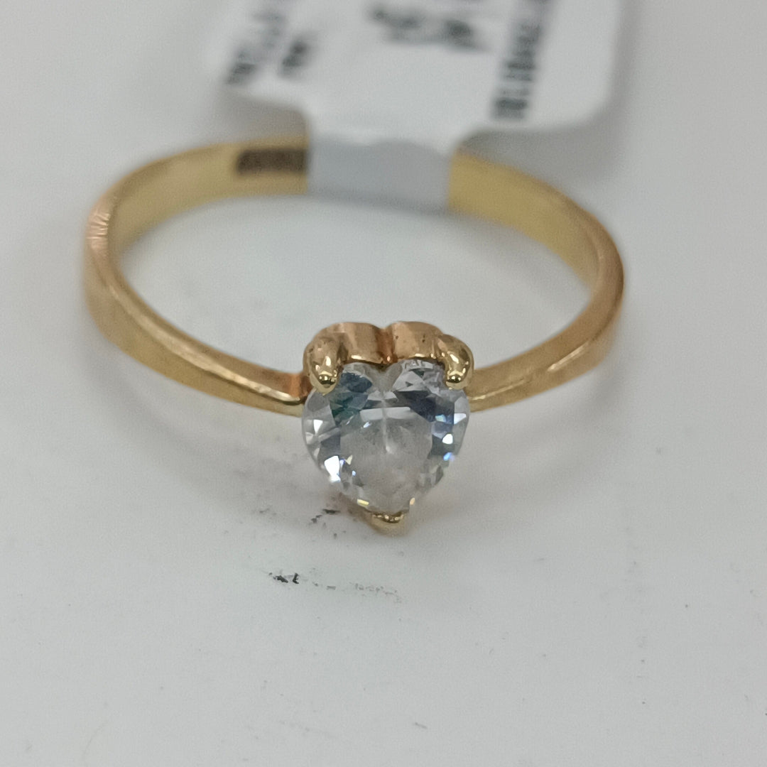 ANILLO ORO 10 K 1,40 GRMS (SEMINUEVO)