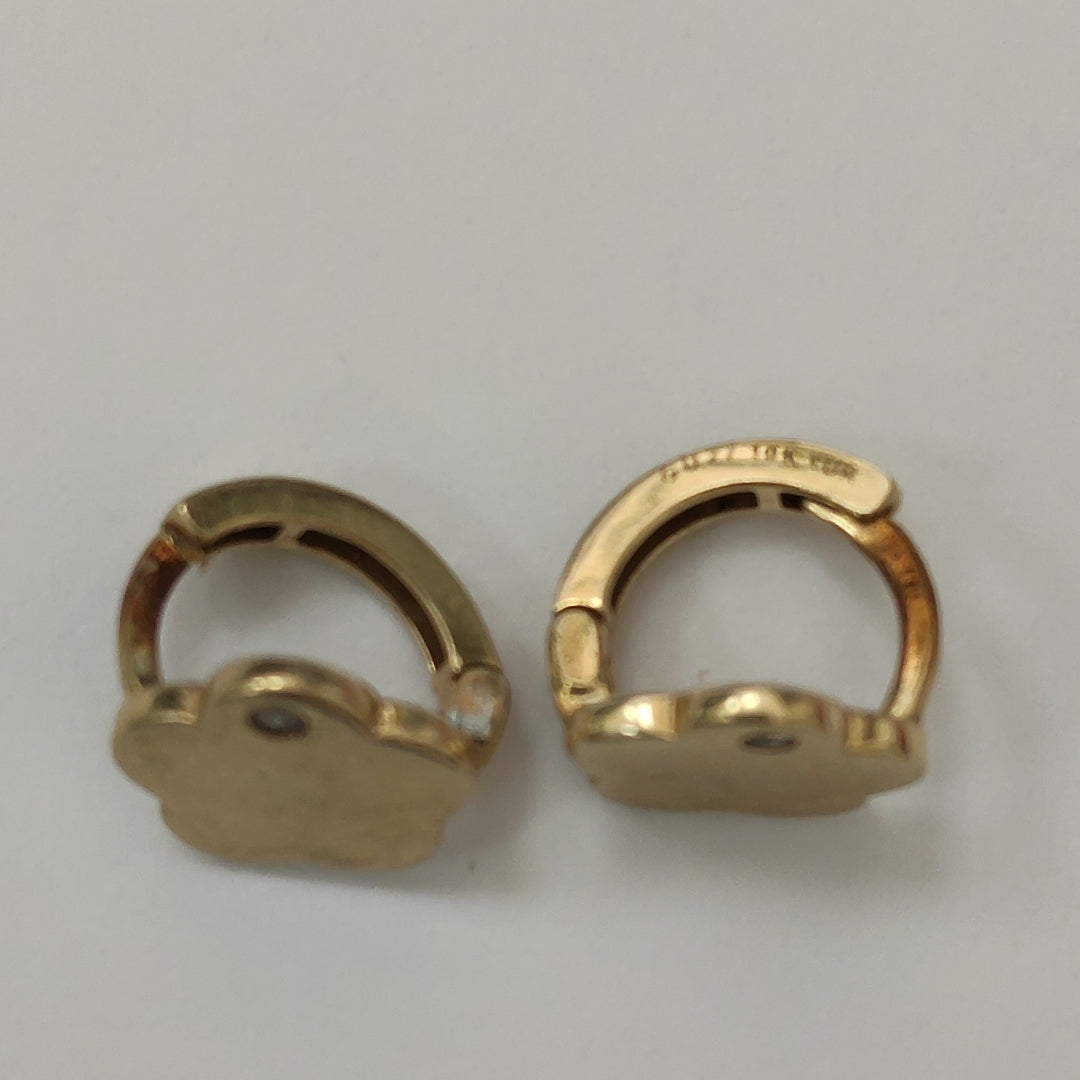 ARETES PAR ORO 10 K 1.4 GRMS (SEMINUEVO)