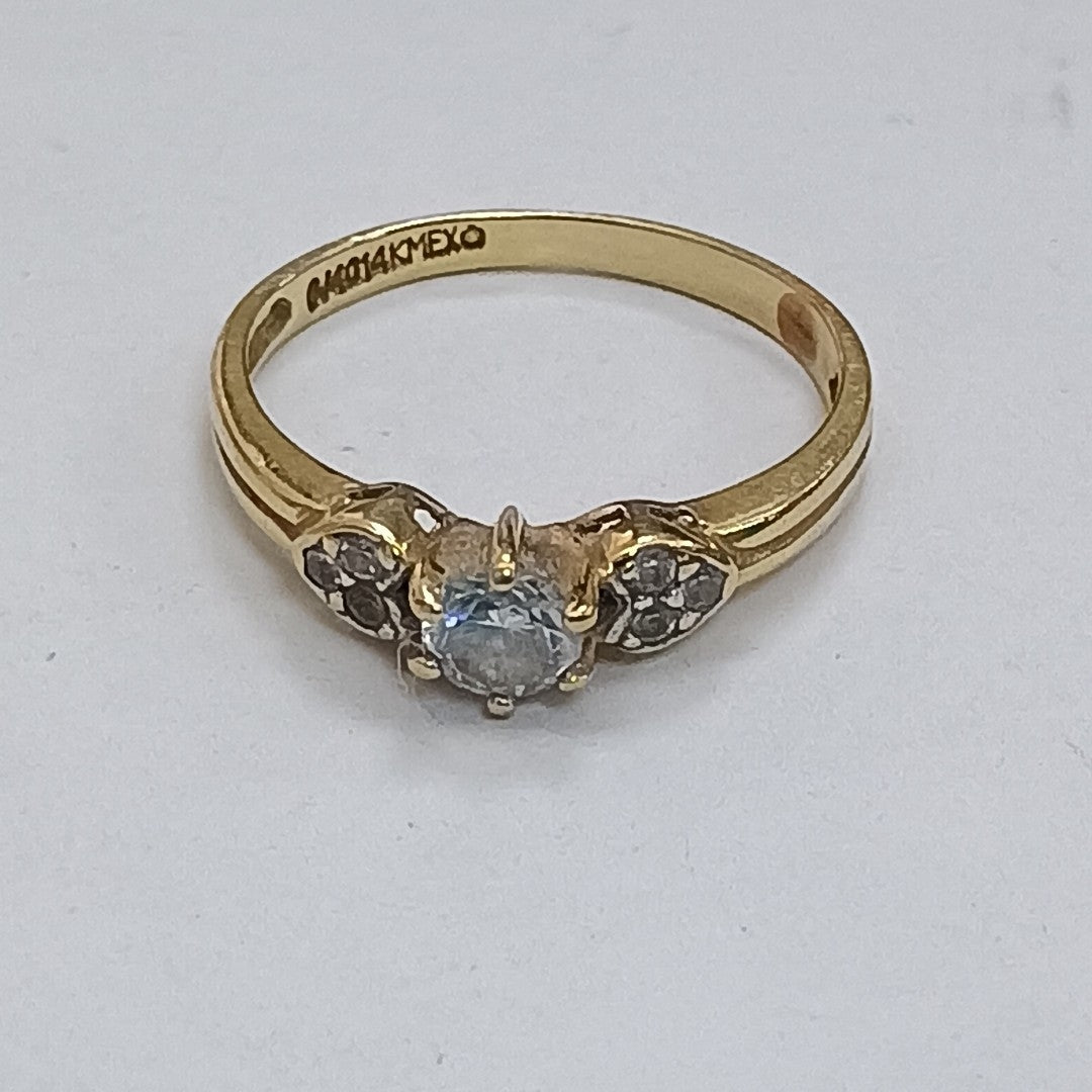 SOLITARIO ORO 14 K 2 GRMS (SEMINUEVO)