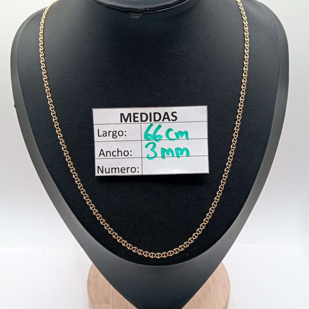 CADENA ORO 14 K 5,10 GRMS (SEMINUEVO)