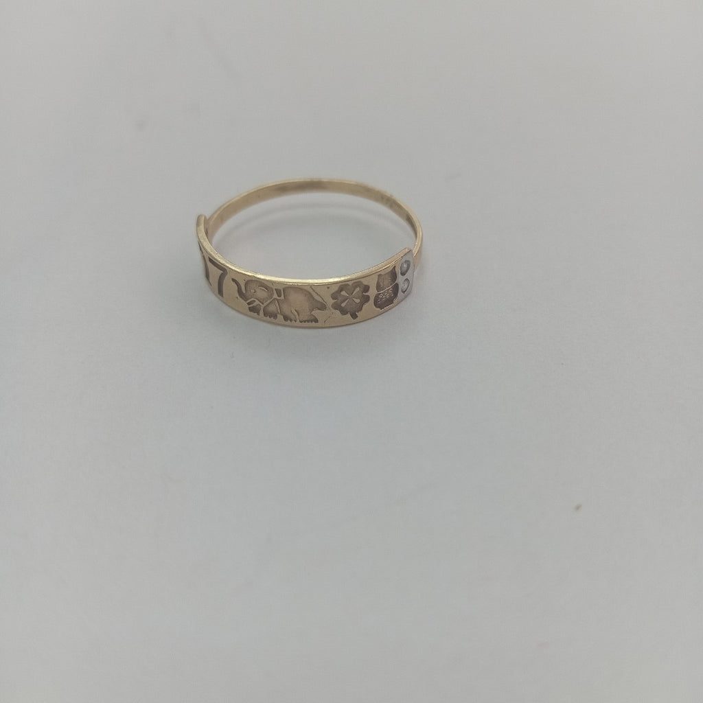 ANILLO ORO 10 K 1.3 GRMS (SEMINUEVO)