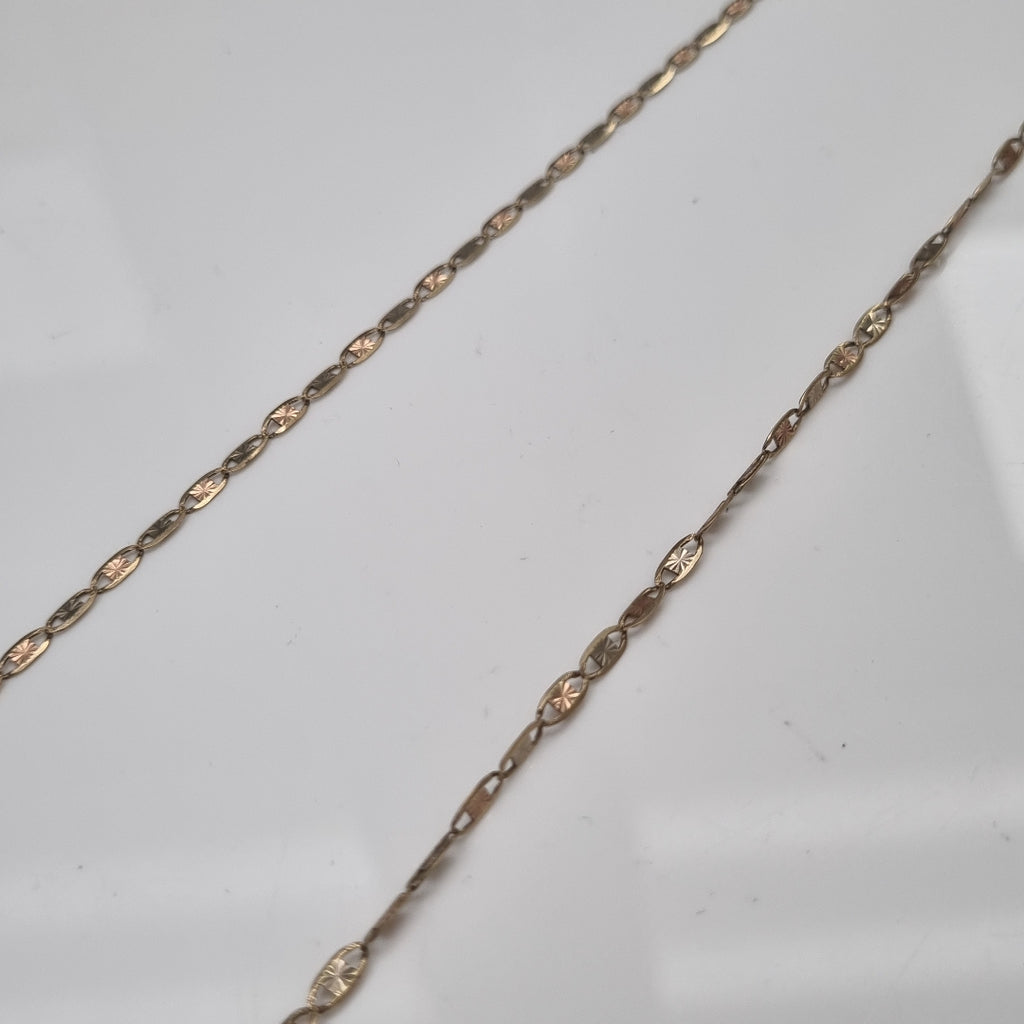 CADENA ORO, ORO COMBINADO 10 K 4.5 GRMS (SEMINUEVO)
