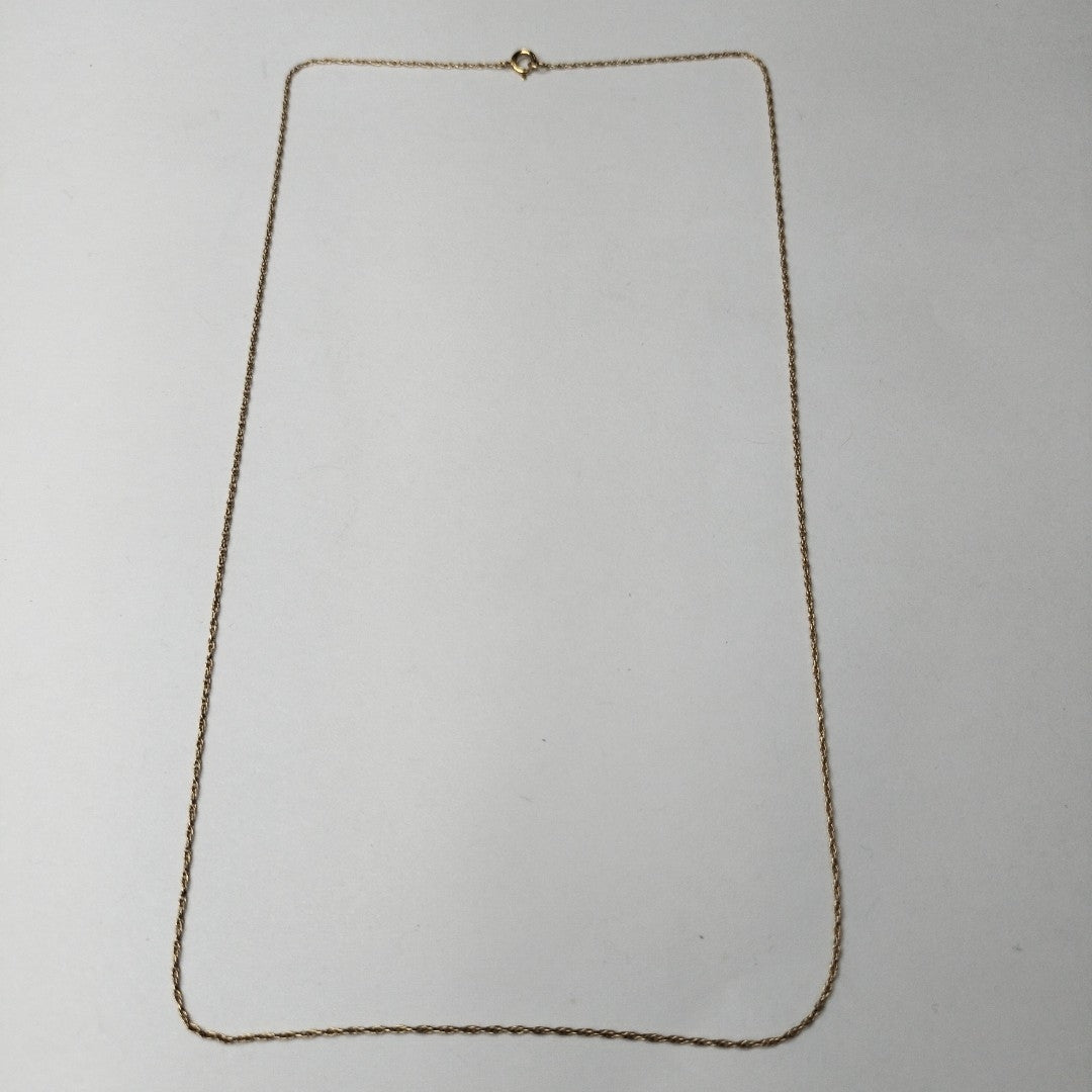 CADENA ORO 14 K 1.1 GRMS (SEMINUEVO)