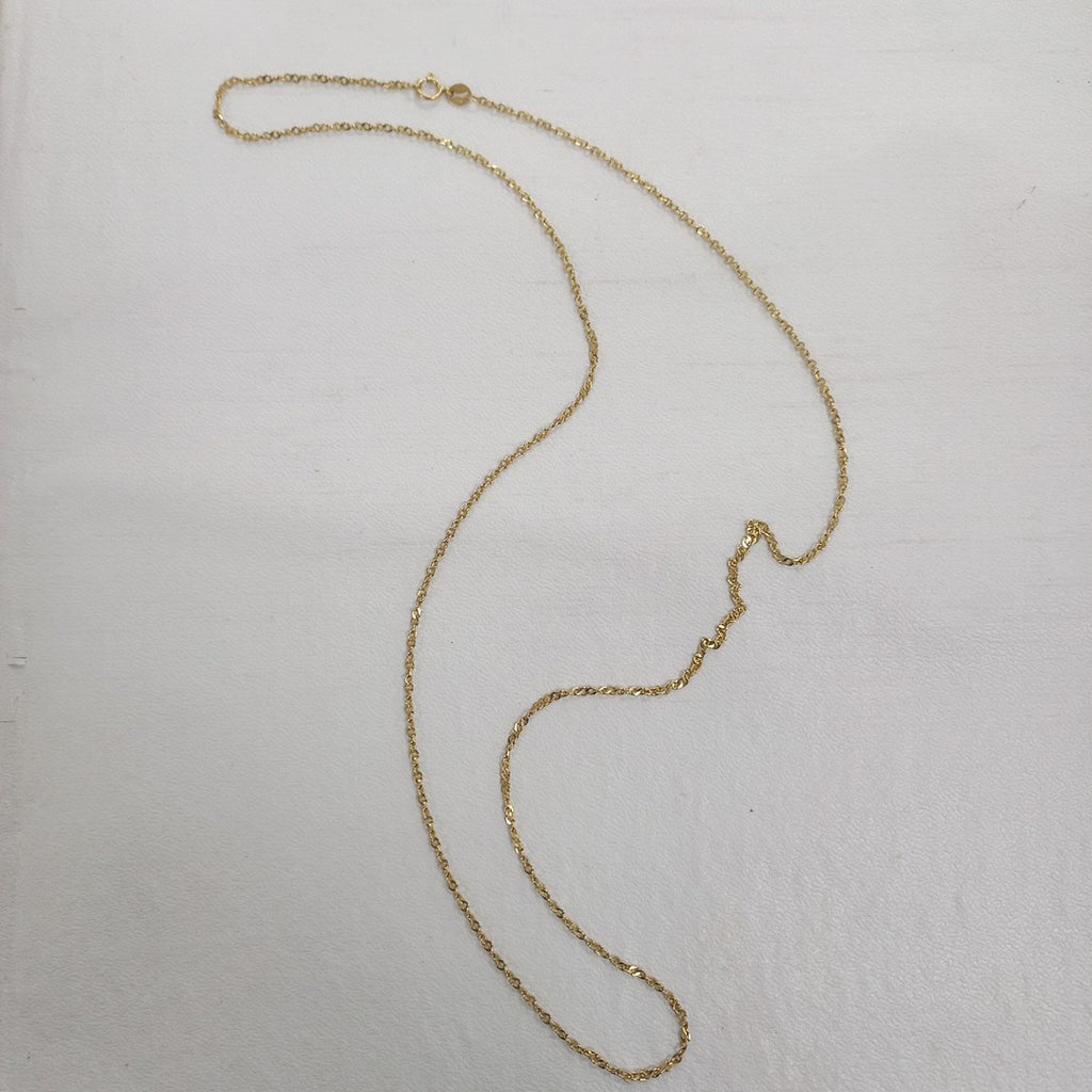 CADENA ORO 14 K 3.5 GRMS (SEMINUEVO)