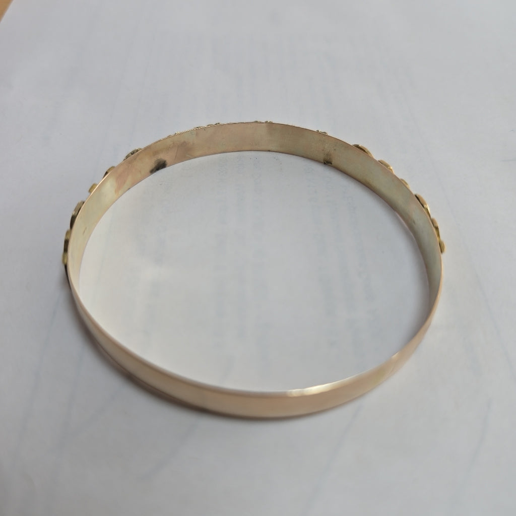 PULSERA RIGIDA ORO 8 K 17 GRMS (SEMINUEVO)