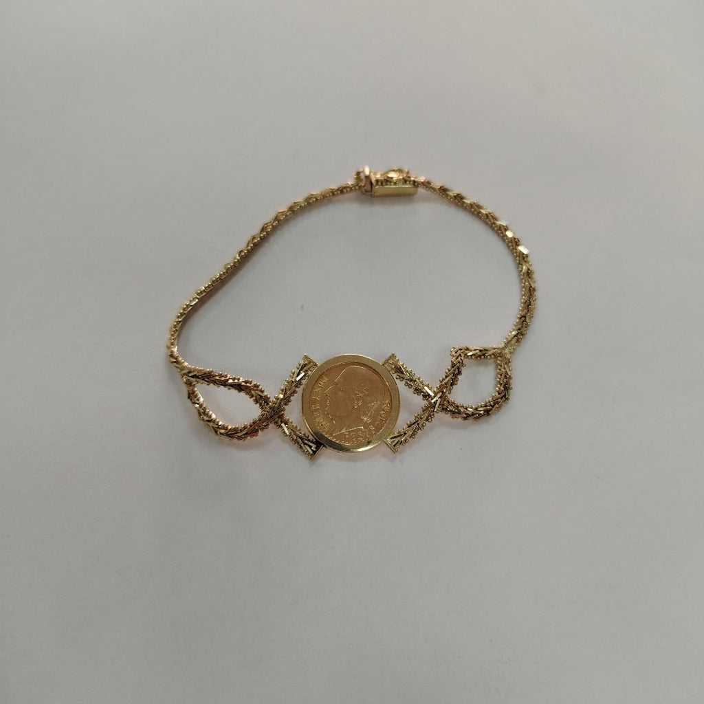 PULSERA ORO 21 K 2.08 GRMS (SEMINUEVO)