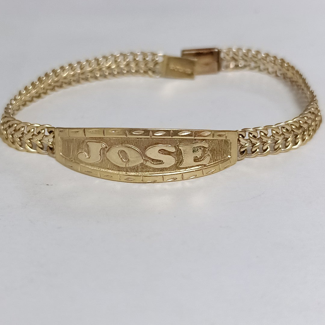 ESCLAVA ORO 10 K 13.9 GRMS (SEMINUEVO)
