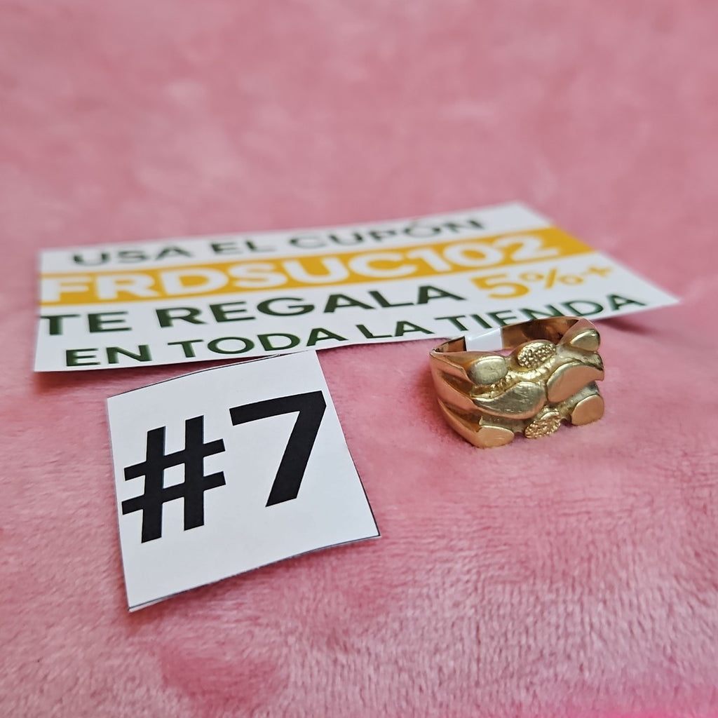 ANILLO ORO 10 K 5,20 GRMS (SEMINUEVO)
